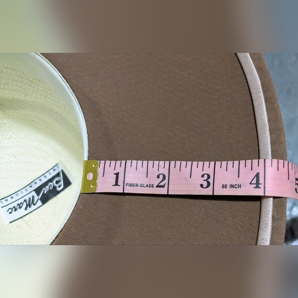 BEN MARC WIDE BRIM DERBY/CHURCH OLD MONEY GLAM SOPHISTICATED HANDMADE HAT.RARE - Picture 9 of 9